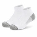 Chaussettes courtes 43-46 en textile blanc et gris pour usage quotidien