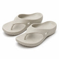Tongs compensées 38/39 en mousse synthétique beige à semelle antidérapante
